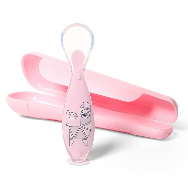 Продукт Babyono - Силиконова лъжица с вакуумна основа в кутийка - 0 - BG Hlapeta